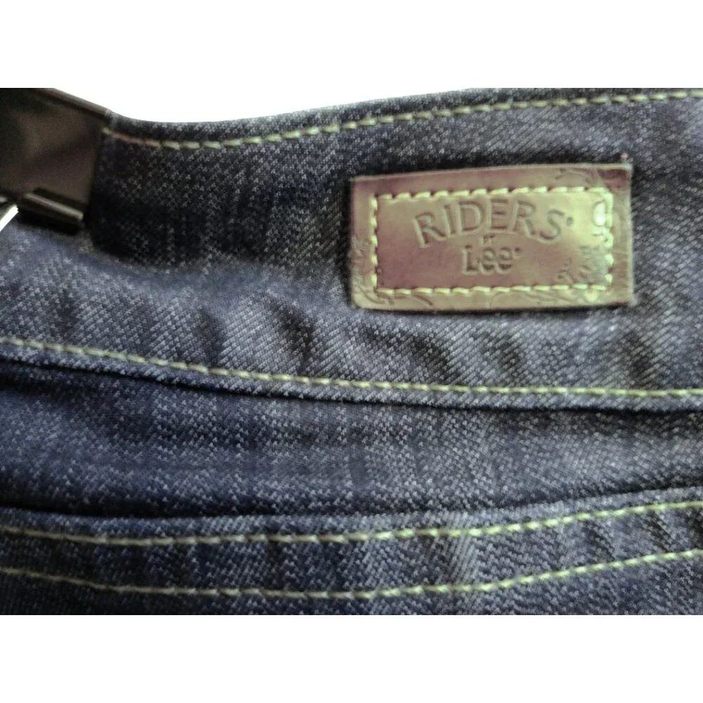 NWOT Riders by Lee No Gap Bootcut Stretch Jeans Dark Wash 24W✨50% Off Bundles 3+ - Picture 6 of 15